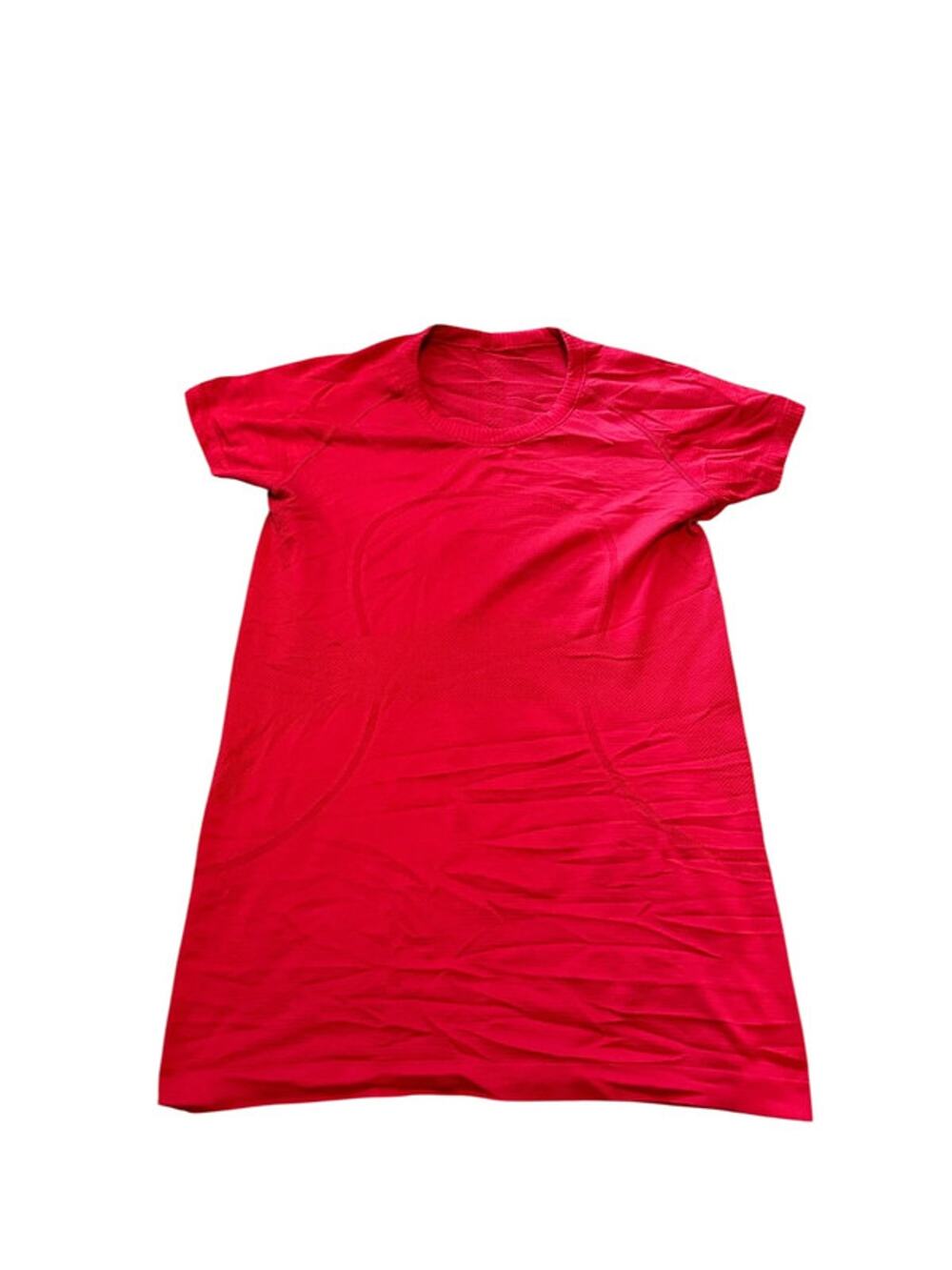 Lululemon Swiftly Tech Short Sleeve Seamless Running Top Red - Sz 6